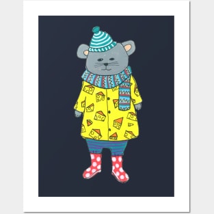 Mouse In A Cheese Sweater Posters and Art